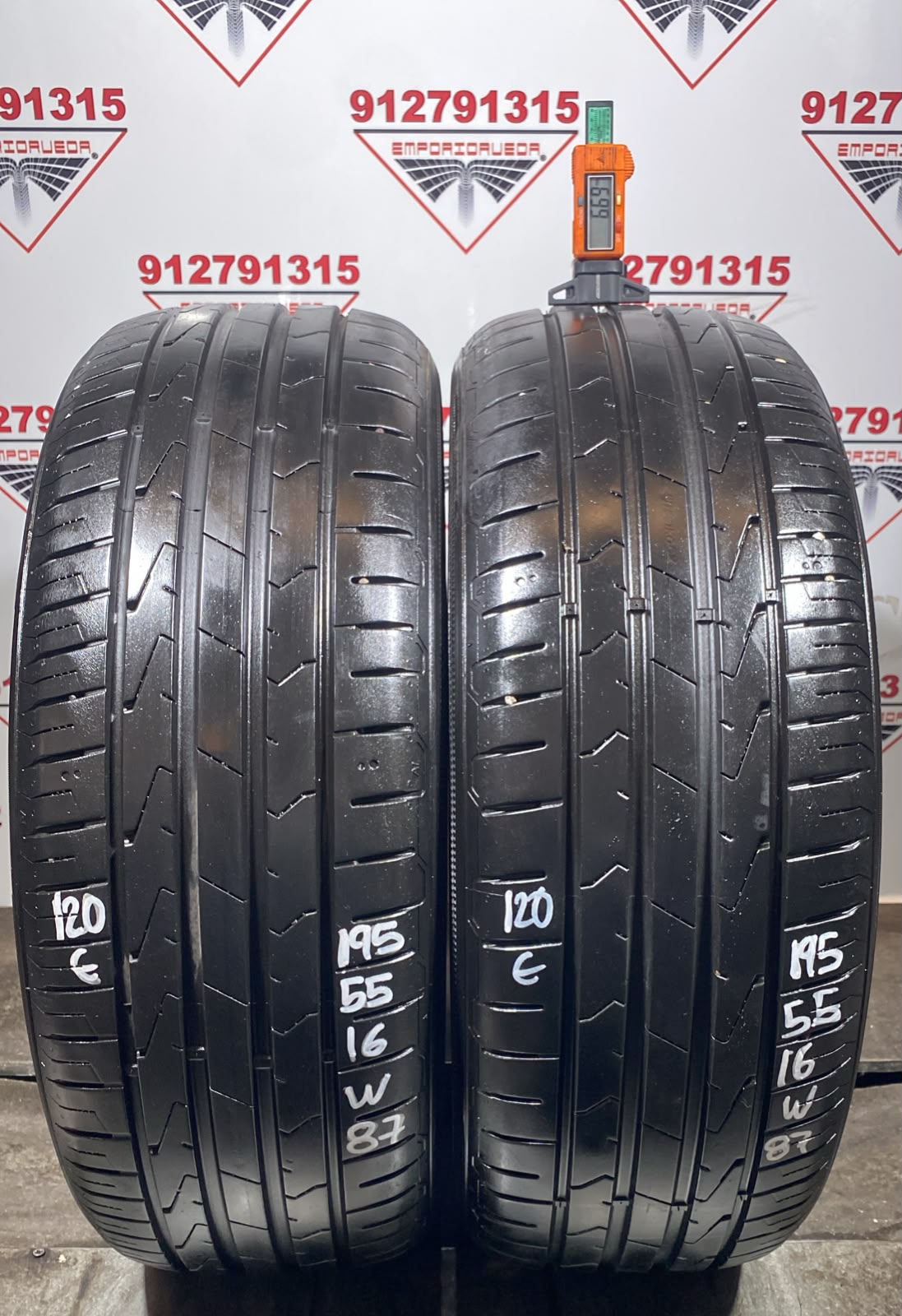 HANKOOK VENTUS PRIME 3 USADO  195/55 R16 87 W